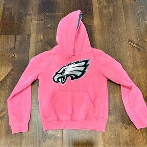 Philadelphia Eagles Girls Pink Hoodie